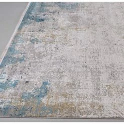 Feizy Cadiz - Ivory And Blue Cool Tones