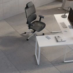 BDI Linea Work Desk And Return