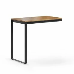BDI Linea Work Desk And Return