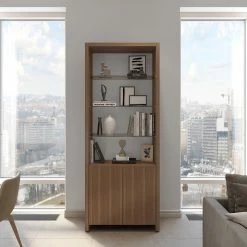 BDI BDI Office Linea Double Shelf 5802